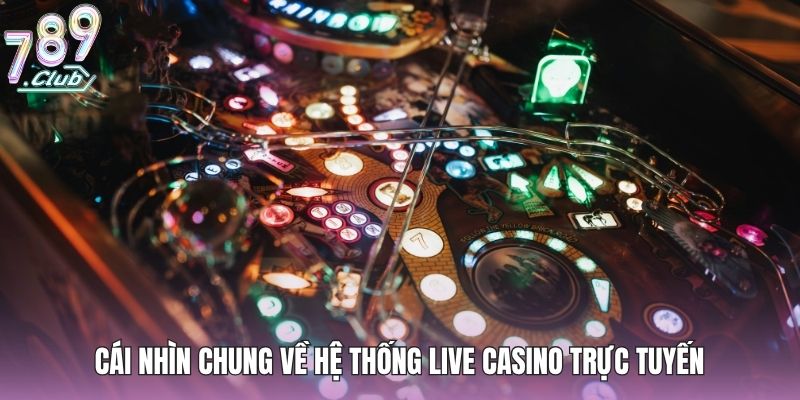 Cái nhìn chung về hệ thống live casino trực tuyến
